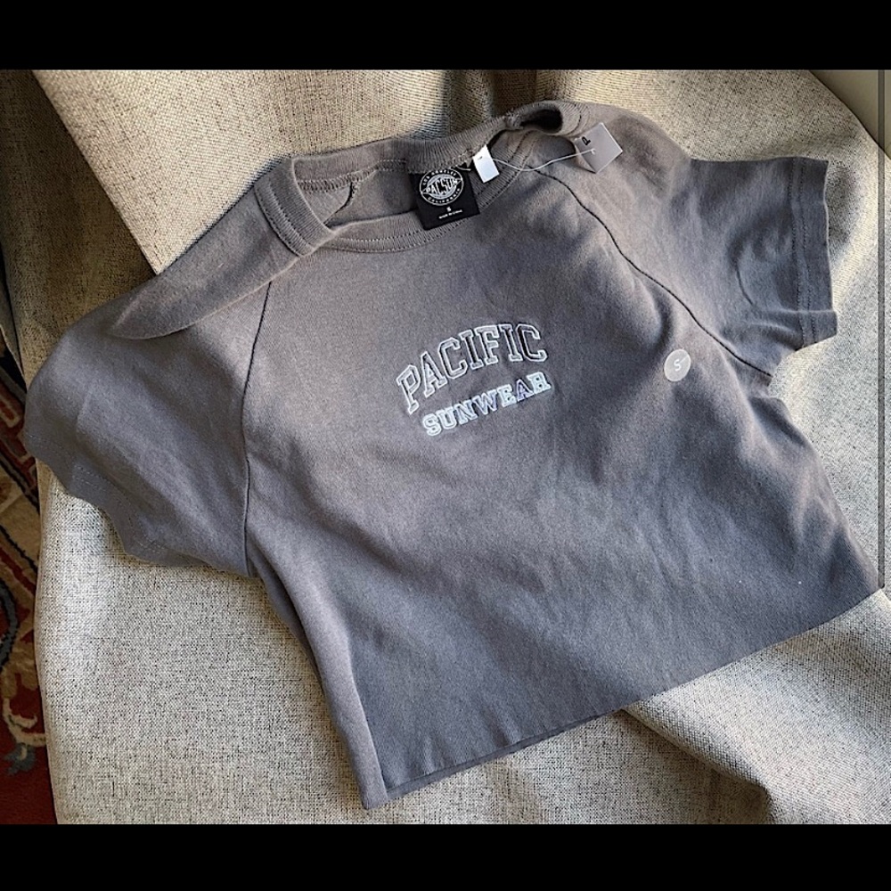 Pacsun pacific sunwear cropped tee